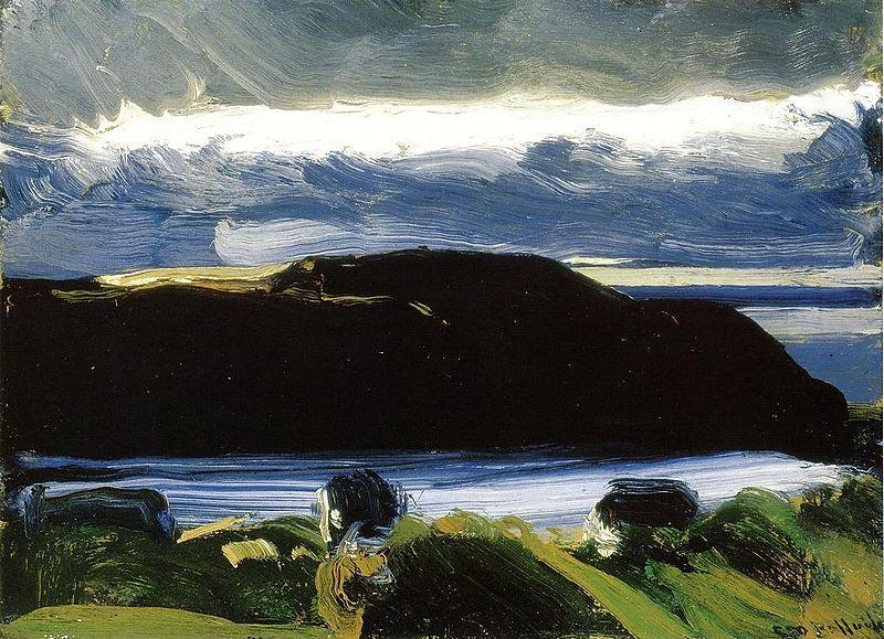 George Wesley Bellows Breaking Sky, Monhegan Germany oil painting art